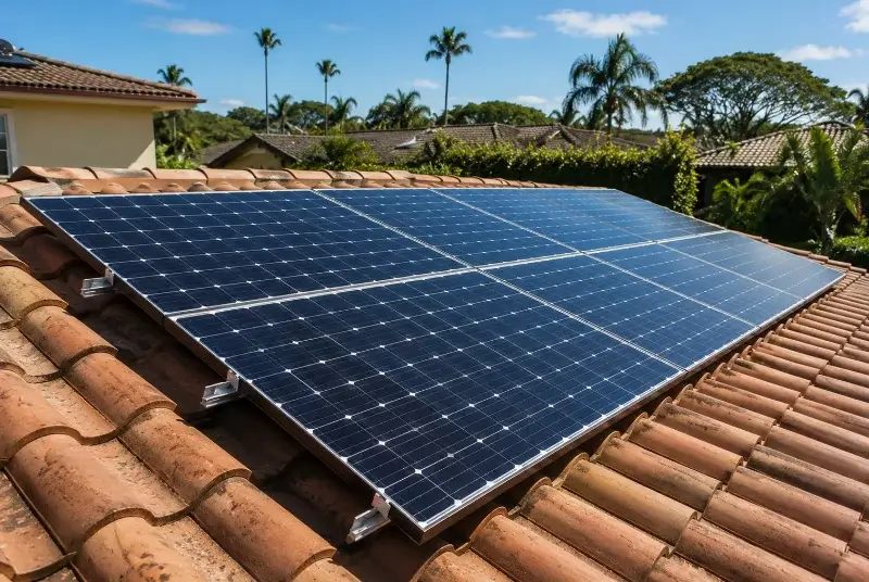 Installation de panneaux solaires à Saint-Genis-Laval